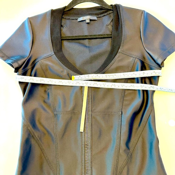 Authentic Gucci Black Neoprene Zipper Front Dress - Picture 14 of 17